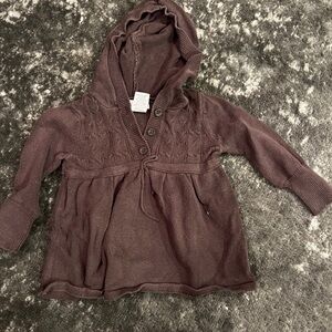 OshKosh B'gosh Chocolate Hooded Cape